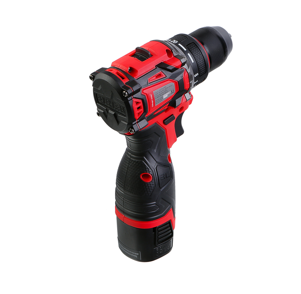 ДШ-18 Дрель аккуммуляторная б/щ Энергомаш, 16В, 45Нм, 2х2.0Ач, ЗУ,кейс