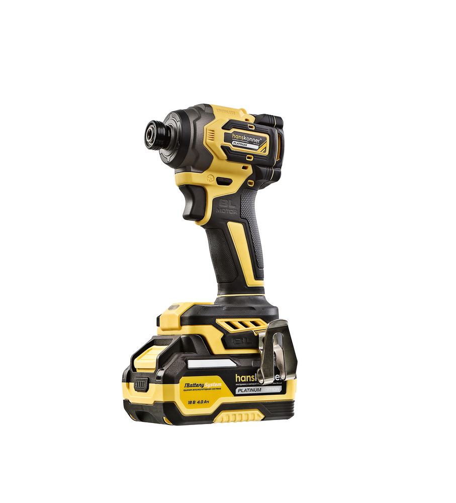Аккумуляторный ударный винтоверт Hanskonner HCD20280BLC 1BatterySystem