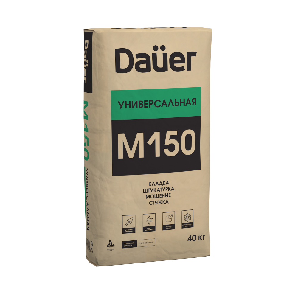 Сухая смесь Dauer М-150 Универсальная 40 кг