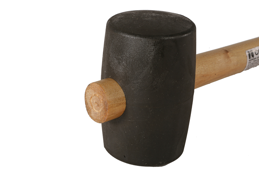 Киянка 910 г, черная, распорная деревянная ручка, СОЮЗ