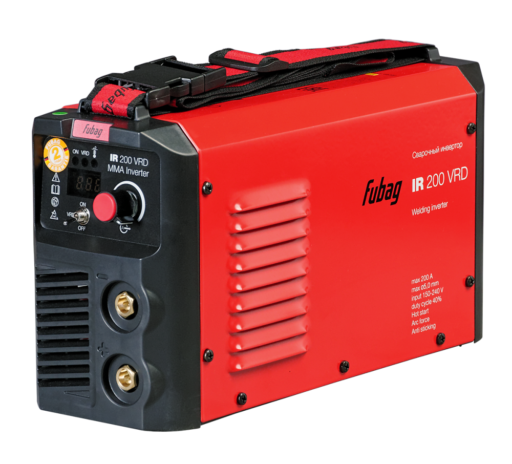 Инвертор сварочный FUBAG IR 200 VRD