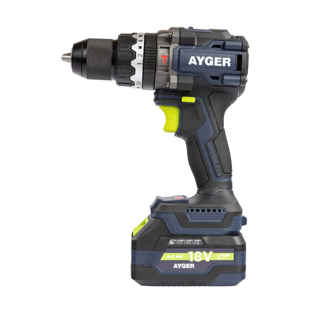 Дрель-шуруповерт AYGER AP20BL4-160