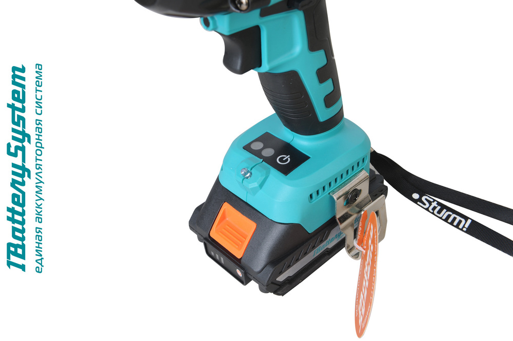 Аккумуляторный гайковерт Sturm! CD350S 1BatterySystem