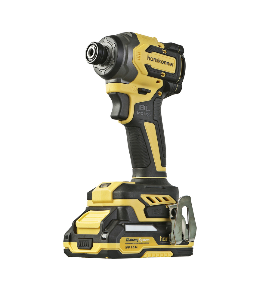 Аккумуляторный ударный винтоверт Hanskonner HCD20280BLWC 1BatterySystem