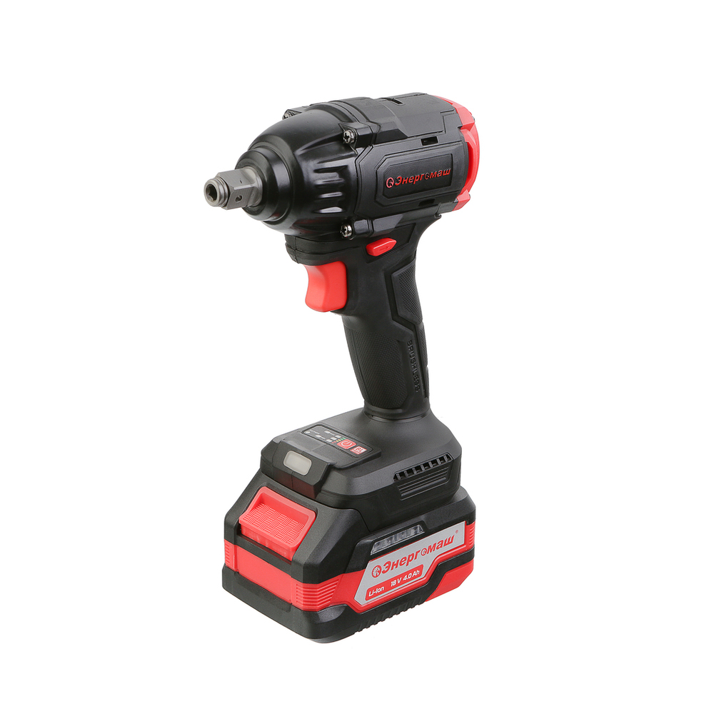 ГА-350 Гайковерт ударн б/щ Энергомаш, 18В, 350Нм
