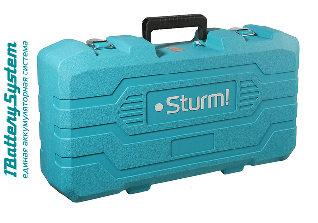 Аккумуляторный перфоратор Sturm! CRH1832BLC 1BatterySystem