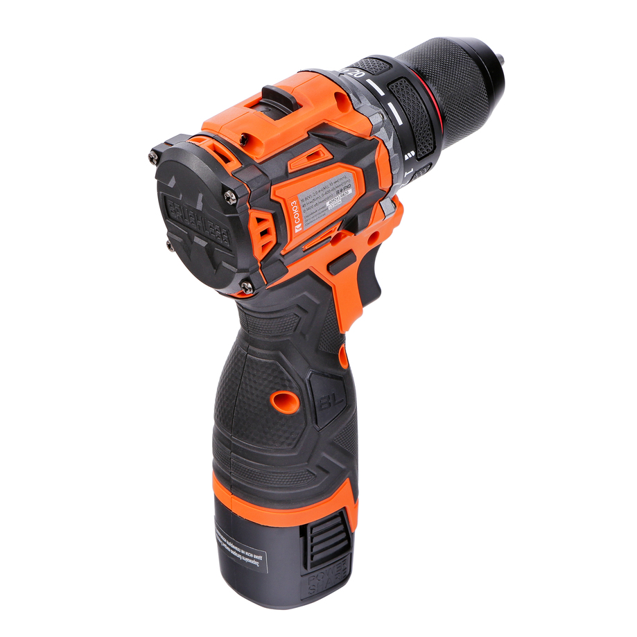 ДШС-18 Дрель аккуммуляторная б/щ Союз, 16В, 45Нм, 2х2.0Ач, ЗУ,кейс