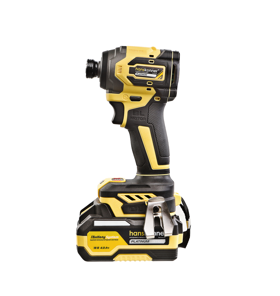 Аккумуляторный ударный винтоверт Hanskonner HCD20280BLC 1BatterySystem
