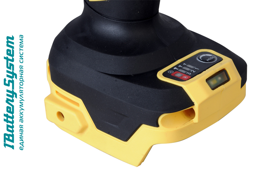 Аккумуляторный ударный гайковерт Hanskonner HCD18100S 1BatterySystem