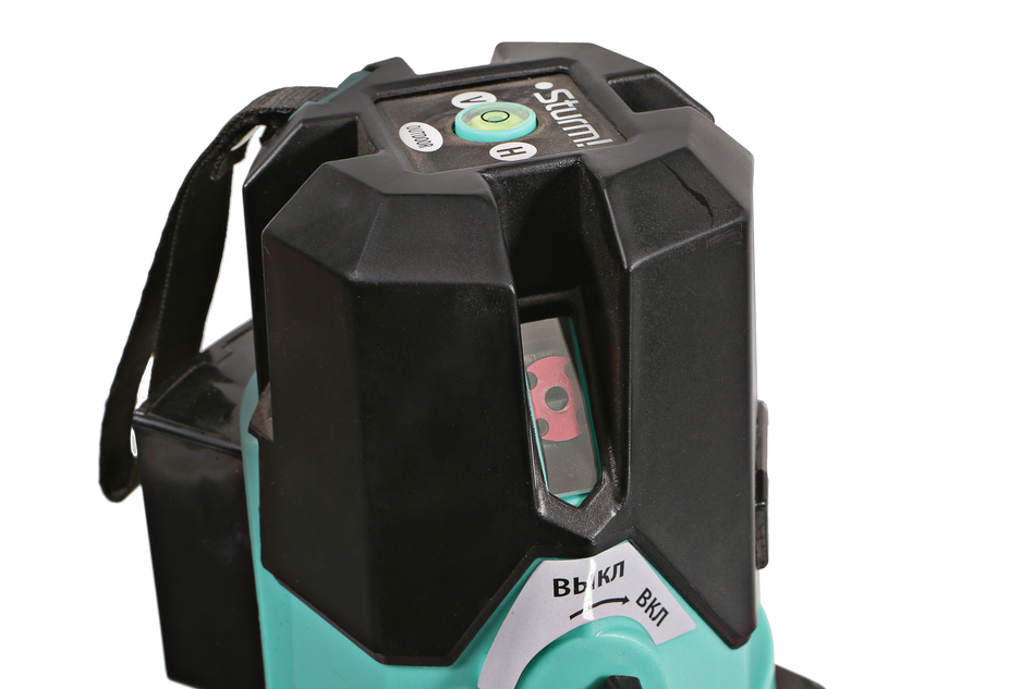 Уровень лазерный, 5 красных лучей, Sturm!