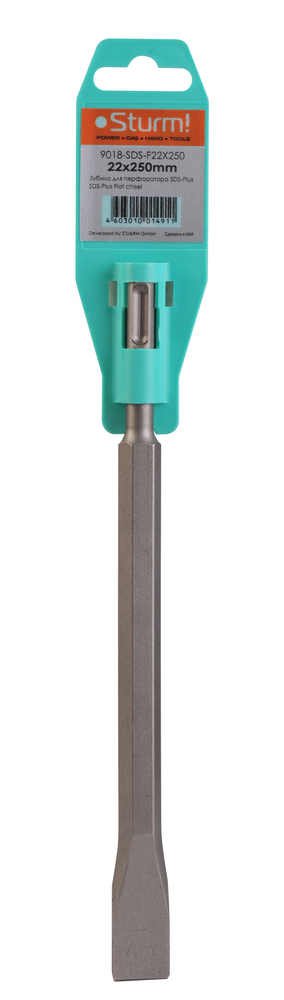 Насадка SDS+, долото, 22х250мм, Sturm!