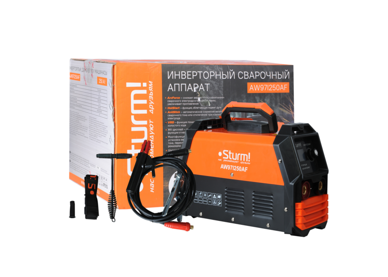 Сварочный инвертор Sturm! AW97I250AF
