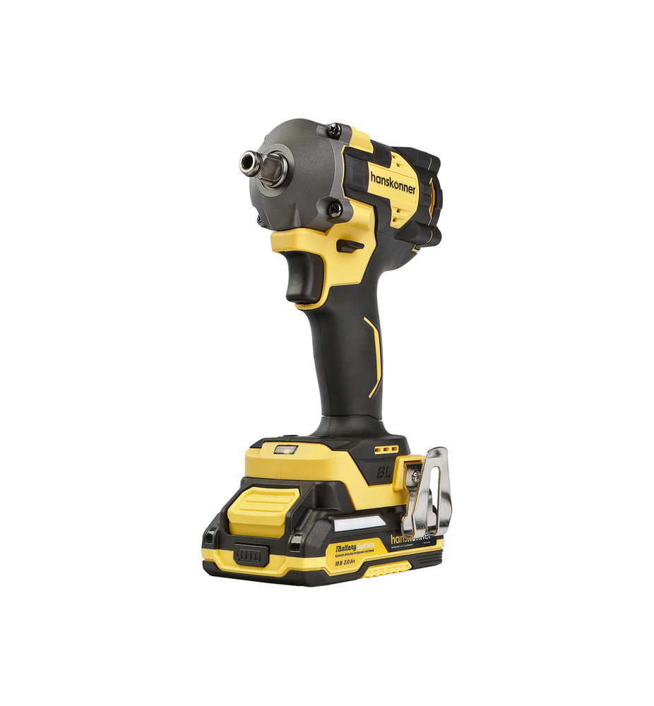 Аккумуляторный ударный гайковерт Hanskonner HCD20420H 1BatterySystem