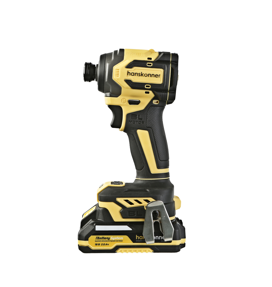 Аккумуляторный ударный винтоверт Hanskonner HCD20280BLWC 1BatterySystem