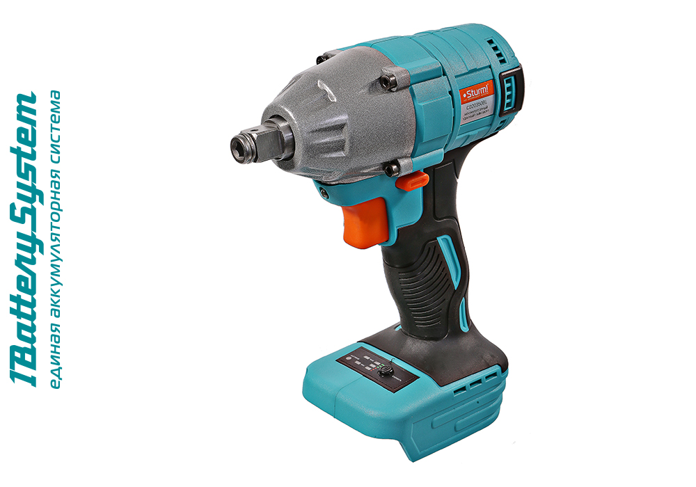 Аккумуляторный гайковерт Sturm! CD20350BL 1BatterySystem