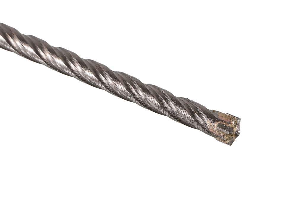 Бур SDS+ 08х310 QUADRO POWER крестовой резец спираль S4  Hanskonner