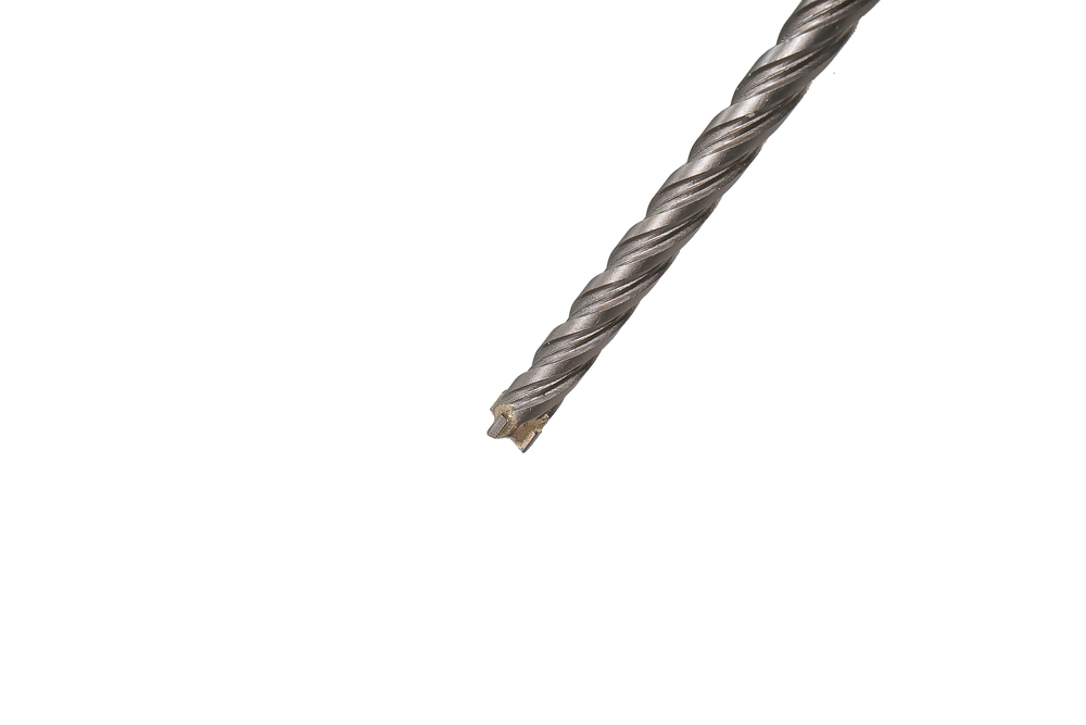 Бур SDS+ 10х210 QUADRO POWER крестовой резец спираль S4  Hanskonner