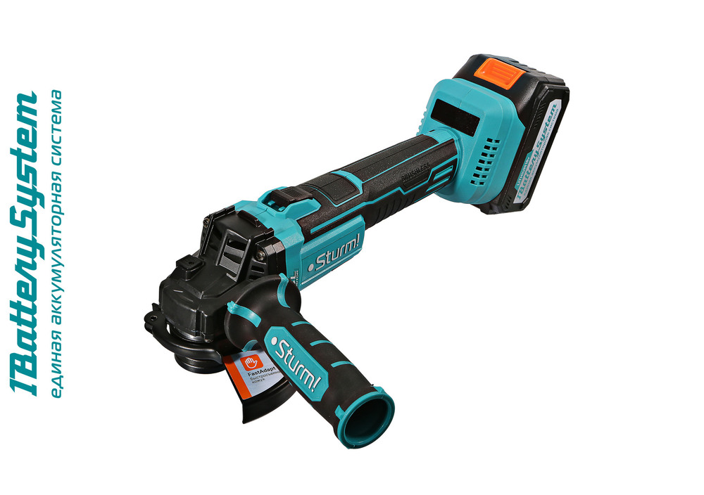 Аккумуляторные УШМ Sturm! CAG1812 1BatterySystem