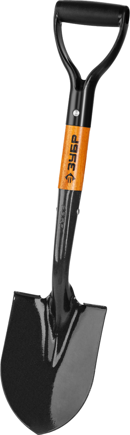 ЗУБР Профи-10, 210х150х660мм, полотно 1.7мм, закалено, черенок из дуба высш. сорта с рукояткой, автомобильная лопата, ПРОФЕССИОНАЛ (39355)