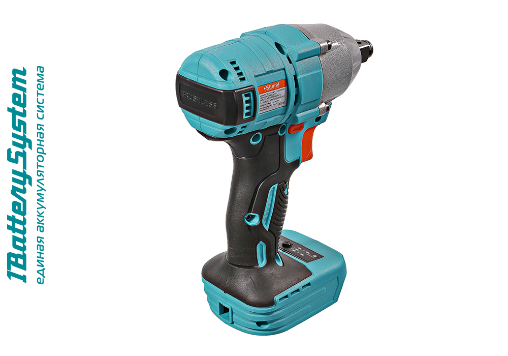 Аккумуляторный гайковерт Sturm! CD20350BL 1BatterySystem