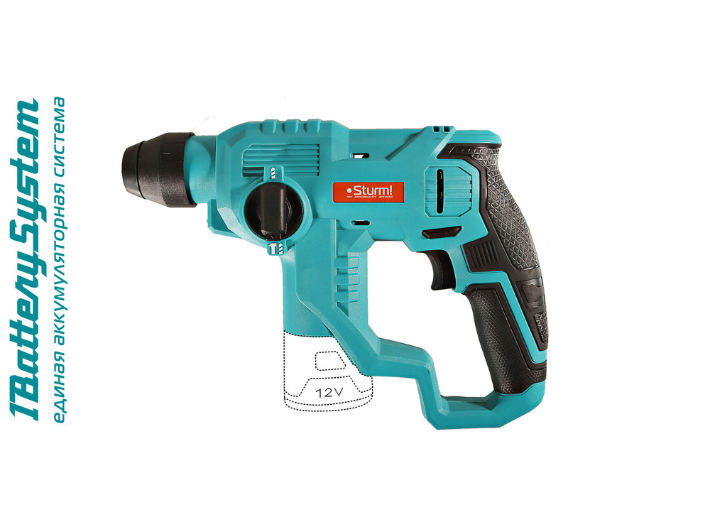 Аккумуляторные перфораторы Sturm! CRH1215 1BatterySystem12V