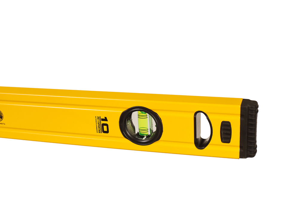 Уровень алюм., 1000мм, 3 колбы (одна светится), 0.5 мм/м, hanskonner