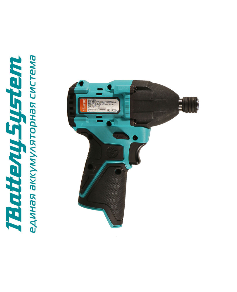 Аккумуляторный Винтоверт Sturm! SD1212BL 1BatterySystem12V