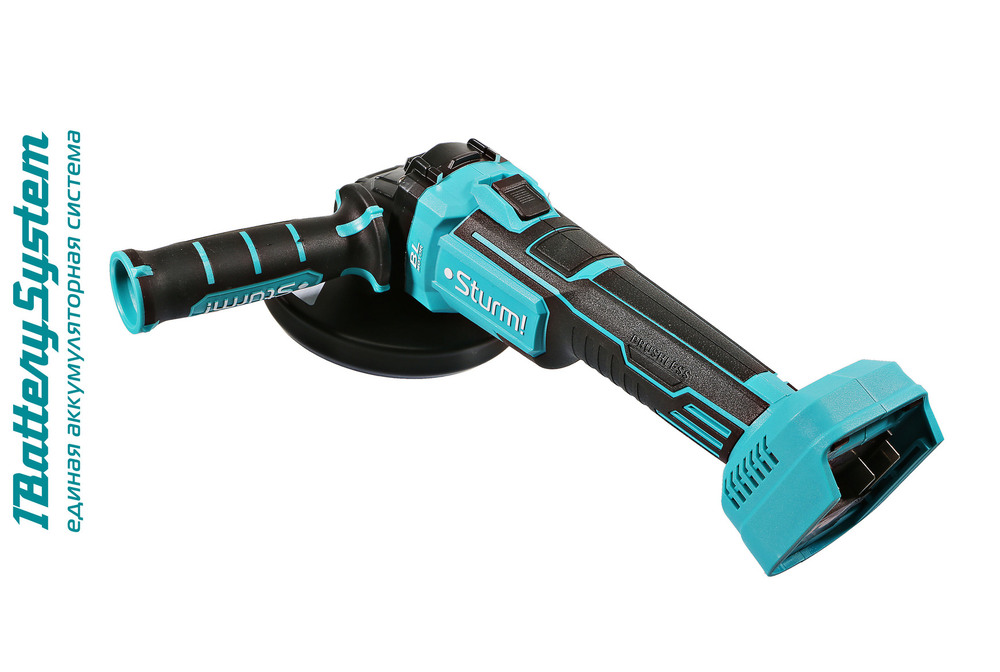 Аккумуляторная УШМ Sturm! CAG1812BLE 1BatterySystem