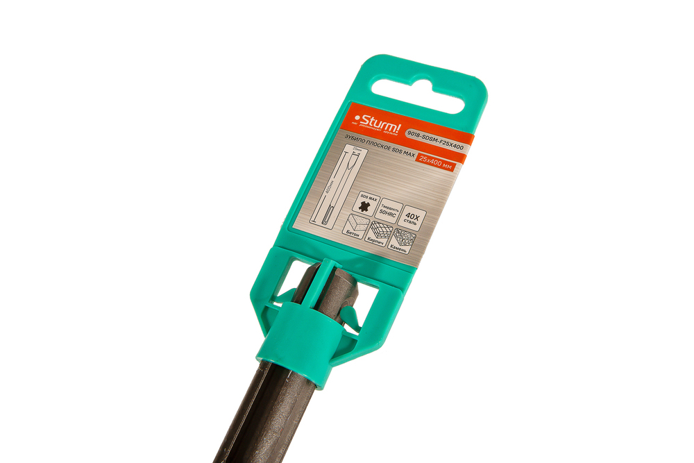Насадка SDS Max, долото, 25х400мм, Sturm!