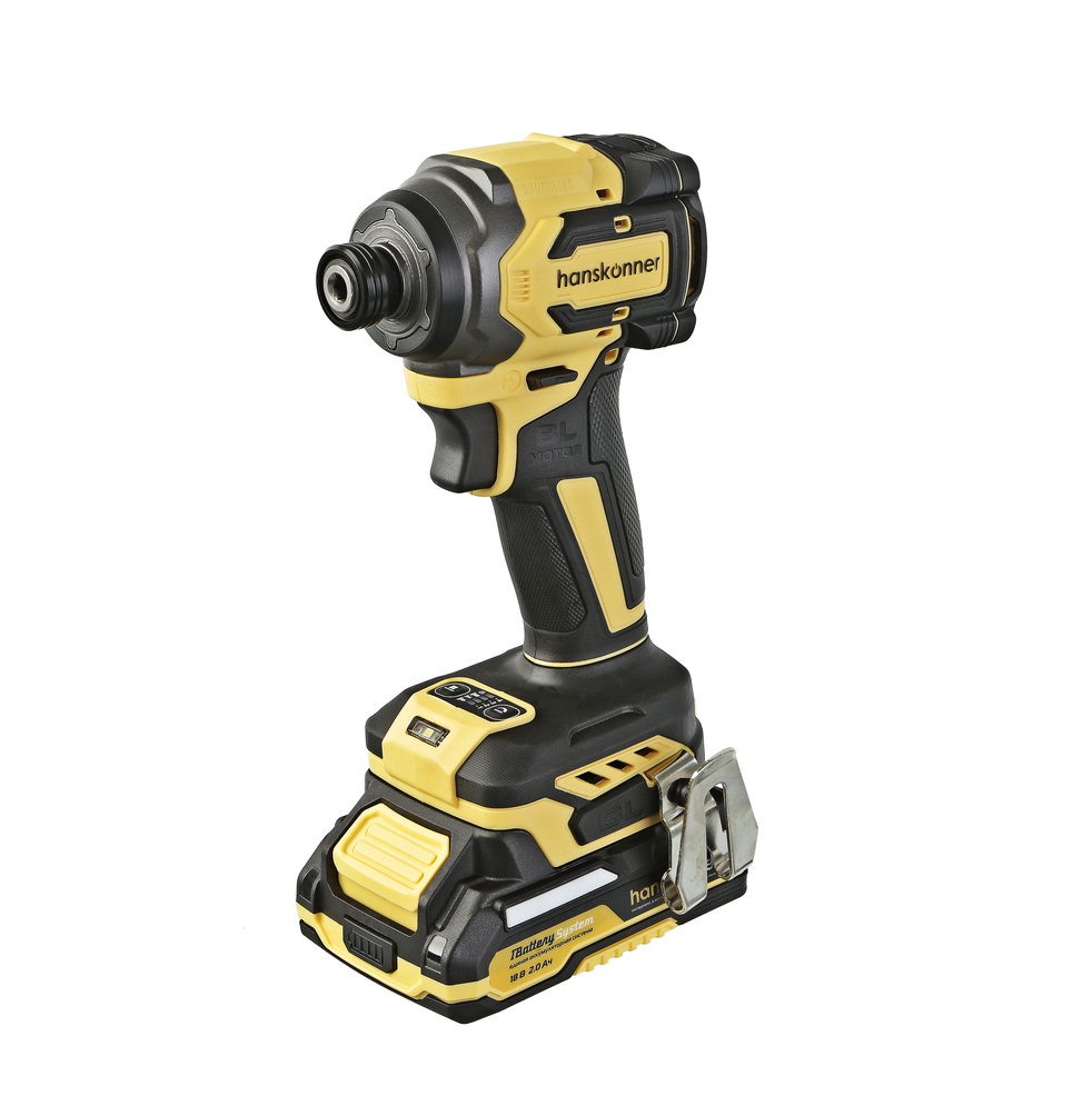 Аккумуляторный ударный винтоверт Hanskonner HCD20280BLWC 1BatterySystem