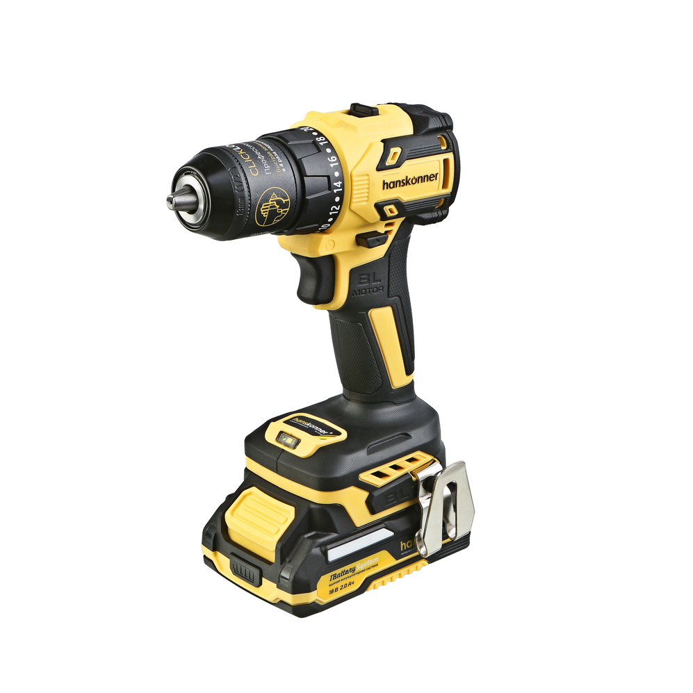 HCD2065C Дрель аккумуляторная  б/щ Hanskonner 1BatterySystem