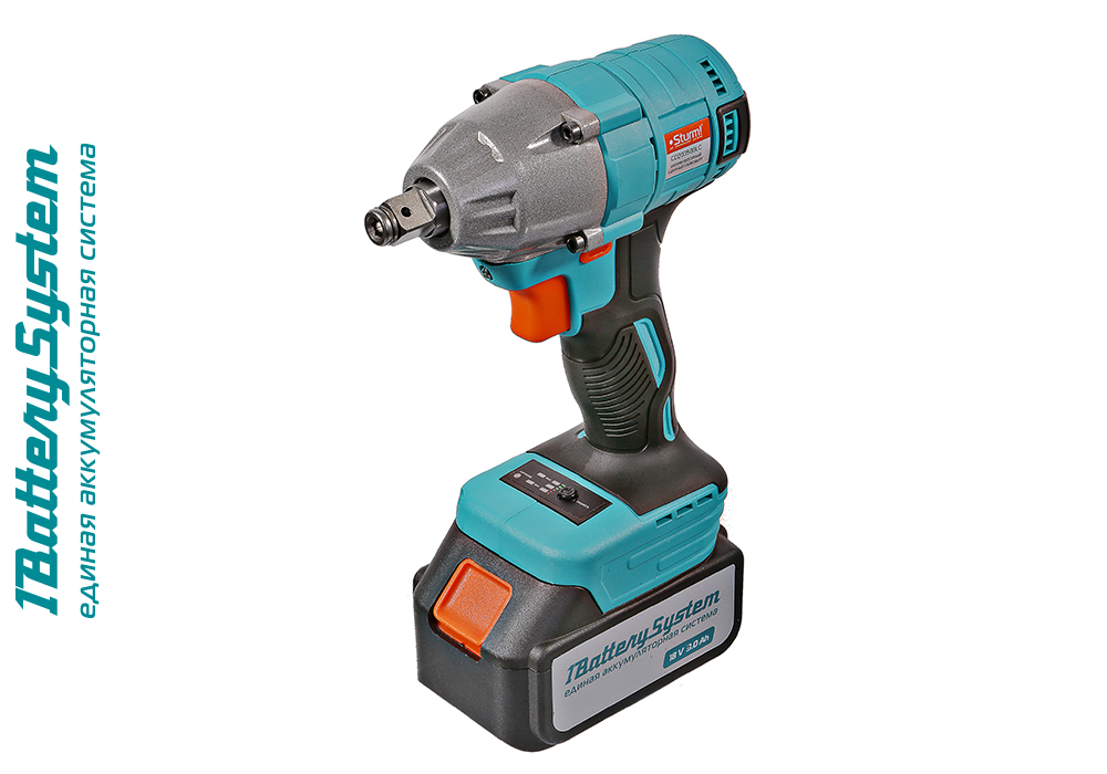 Аккумуляторный гайковерт Sturm! CD20350BLC 1BatterySystem