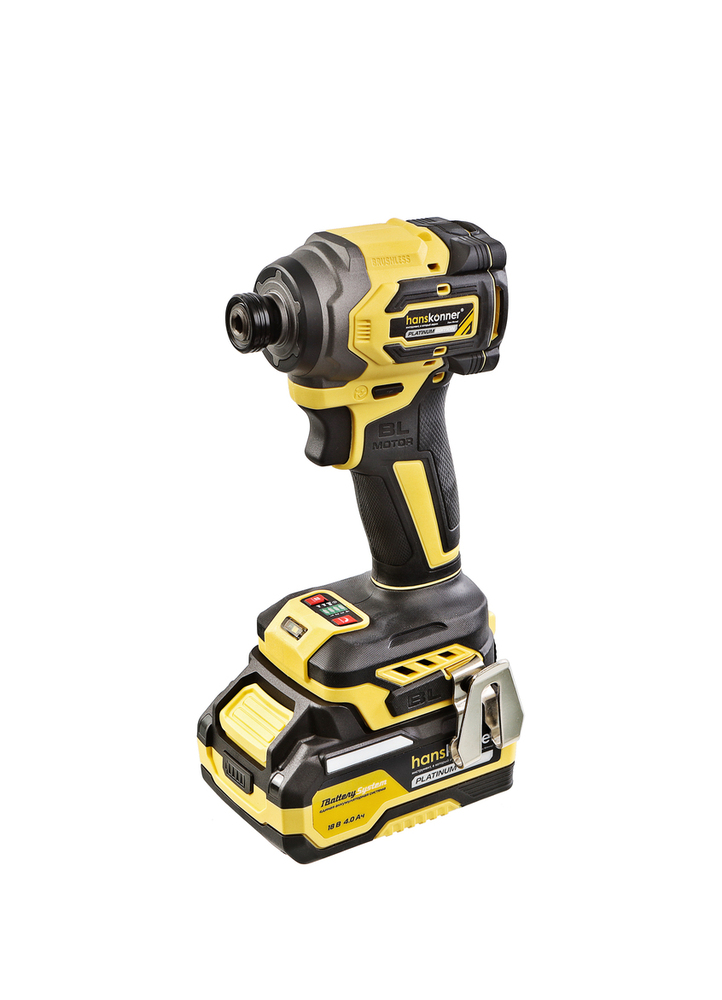Аккумуляторный ударный винтоверт Hanskonner HCD20280BLC 1BatterySystem