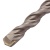 Бур по бетону, двойная спираль, три пылеотводящие кромки, 10 x 600 мм DENZEL