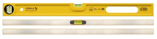 Уровень Stabila тип 82S, 60cм литой профиль (1верт.,1гориз.,точн. 0,5мм/м)