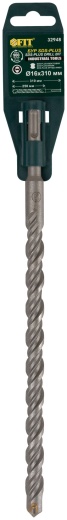Бур по бетону SDS PLUS с двойной резьбой 16х310 мм