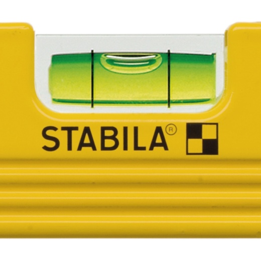 Уровень Stabila тип 81S, 25см литой профиль (1верт.,1гориз.,точн. 0,5 мм/м)