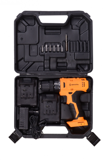 Дрель-шуруповерт ВИХРЬ ДА-18Л-2К