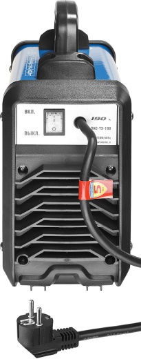 ЗУБР ММА, 190 А, MMA/TIG LIFT, сварочный аппарат инверторный, макс. электрод Ø 4.0 мм, Профессионал (ЗАС-Т3-190)
