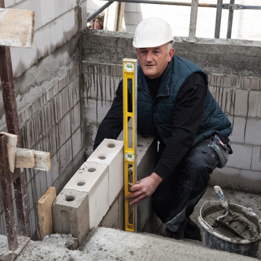 Уровень Stabila тип 83S, 80см литой профиль (2верт.,1гориз.,точн. 0,5мм/м)