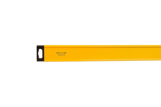 Уровень алюм., 2000мм, 2 колбы, фрезерованный, точность 0.5 мм/м, hanskonner