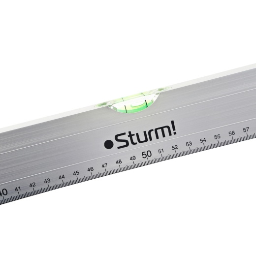 Уровень строительный 1000 мм, 2 глазка, точность 1мм/м, Sturm!